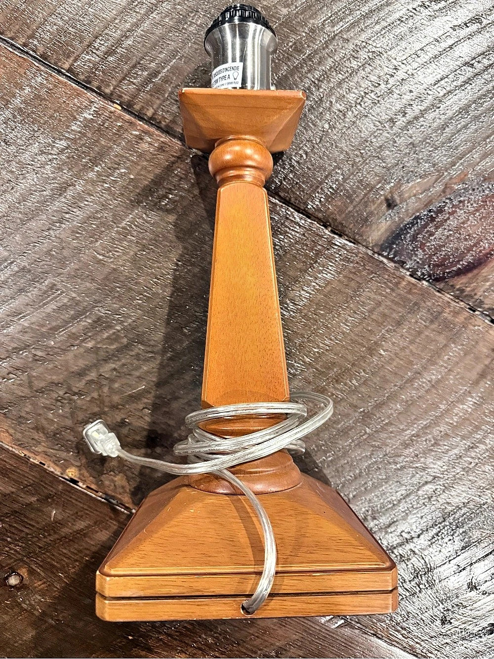 Pottery Barn Kids Aiden Table Lamp Base Brown
